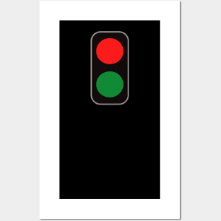 red light, green light, Posters and Art